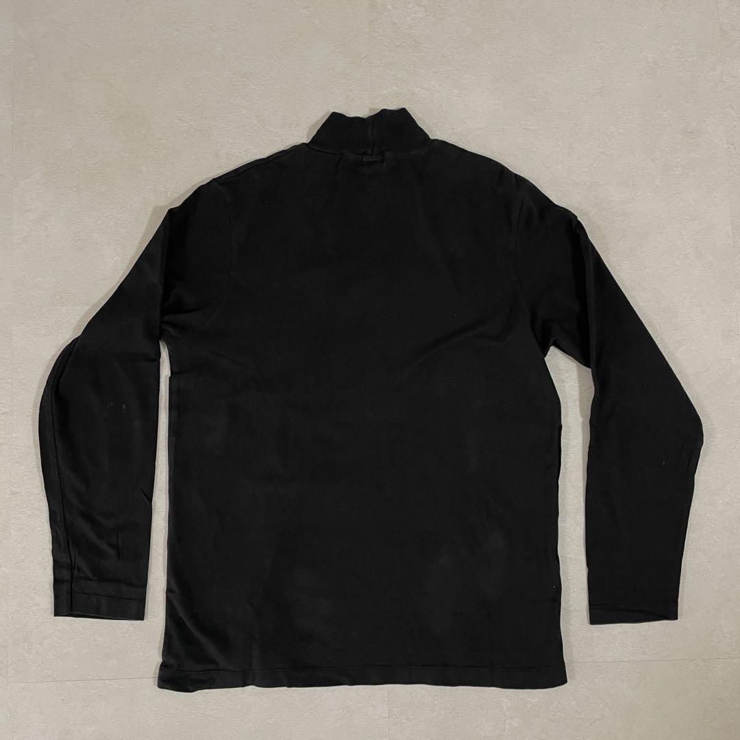 【美品】Calvin Klein 長袖Tシャツ サイズM ブラック ハイネック