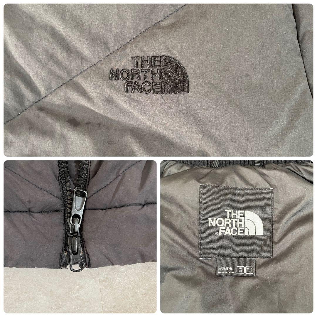 古着 THE NORTH FACE ロングダウンジャケット サイズS ブラック