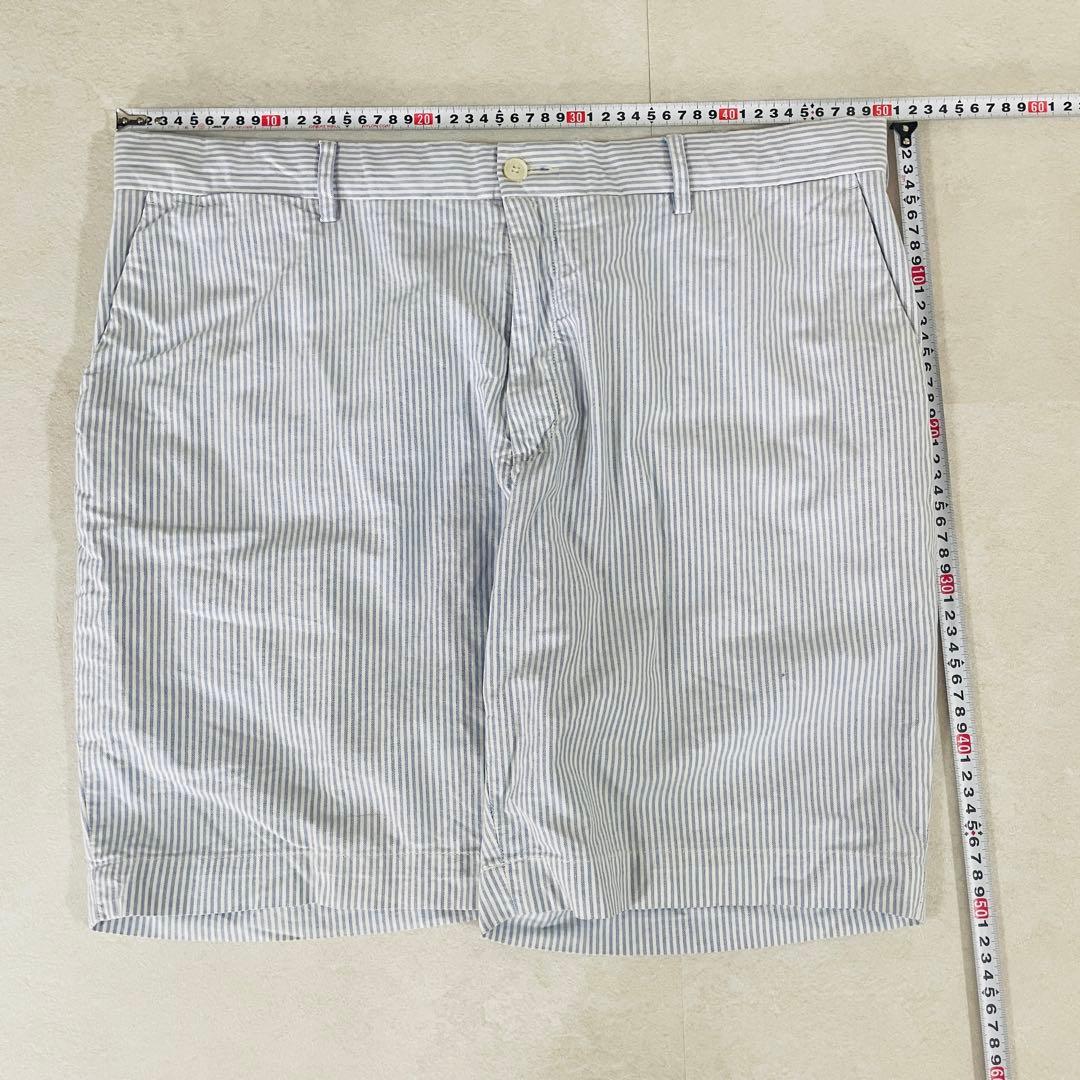 古着POLO RALPH LAUREN ハーフパンツ サイズ38 ストライプ柄