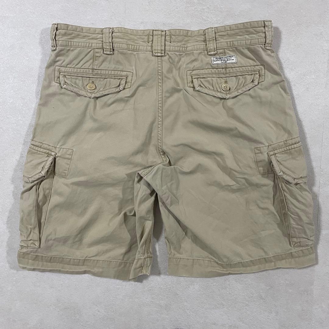 古着 POLO RALPH LAUREN カーゴパンツ ポロチノ ベージュ 38