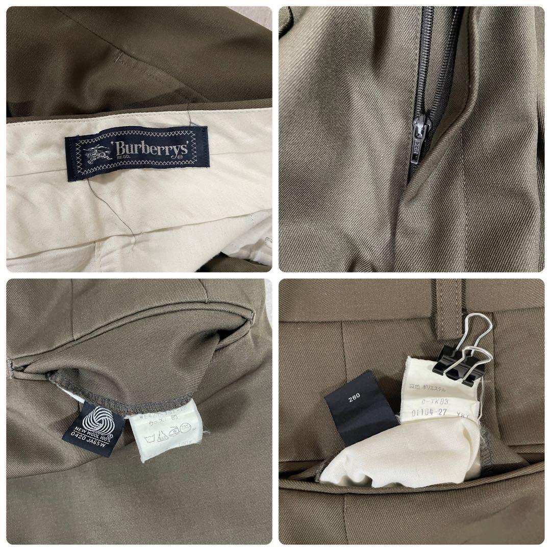 90s BURBERRY スラックス パンツ サイズL カーキ – OMNISTYLE