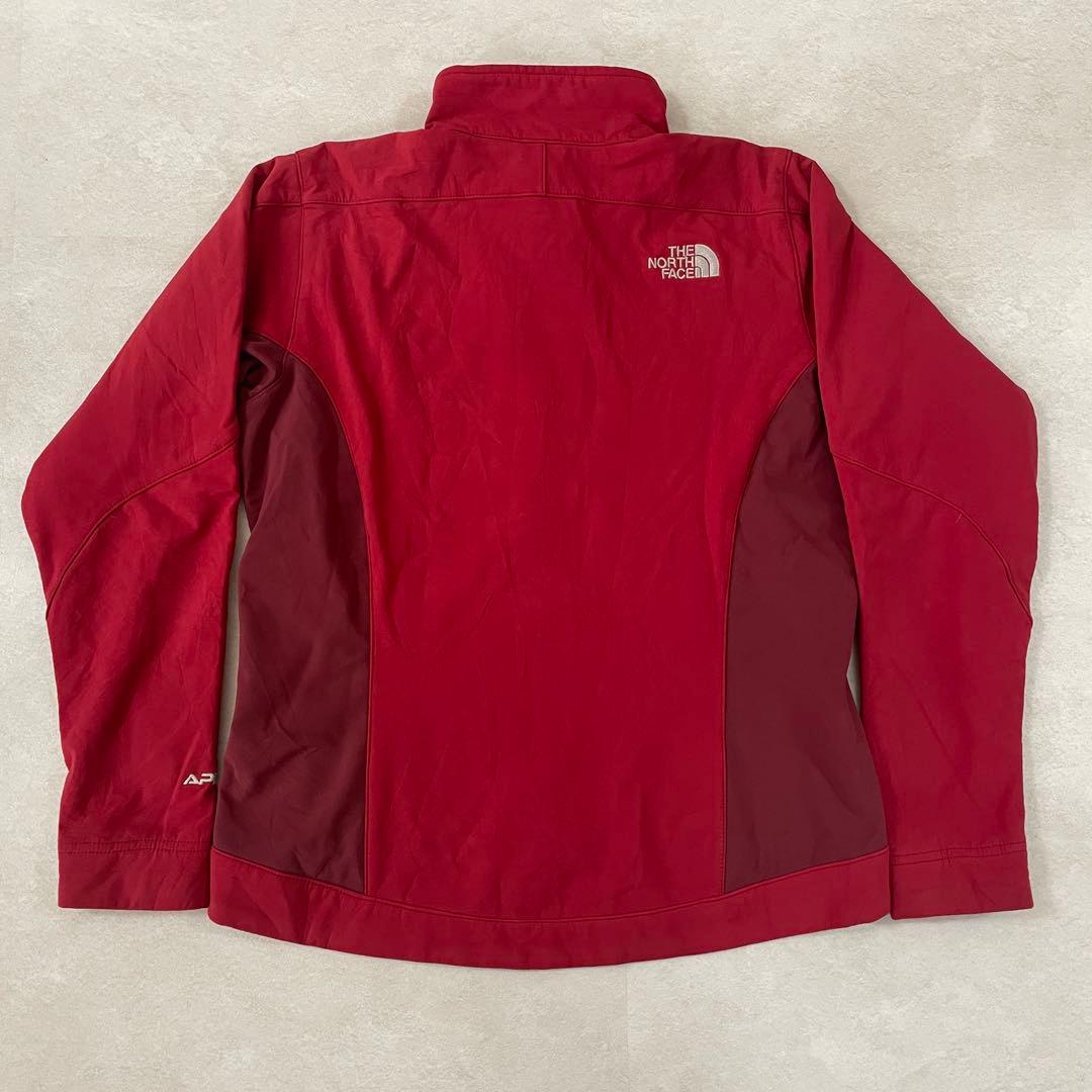 古着THE NORTH FACE ナイロンジャケット APEX ワインレッド