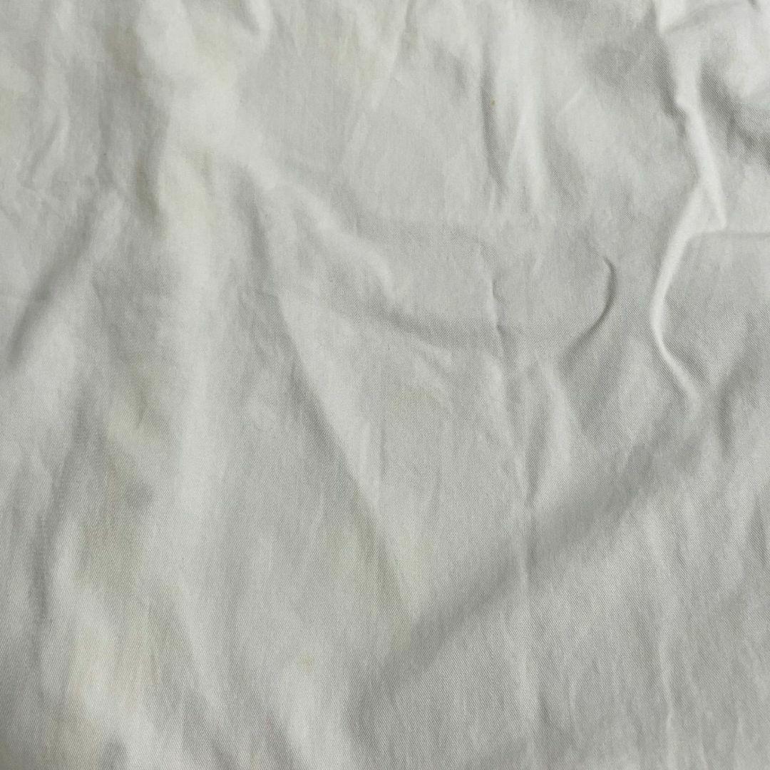 古着 ラルフローレン メンズ 半袖 シャツ Lサイズ ホワイト