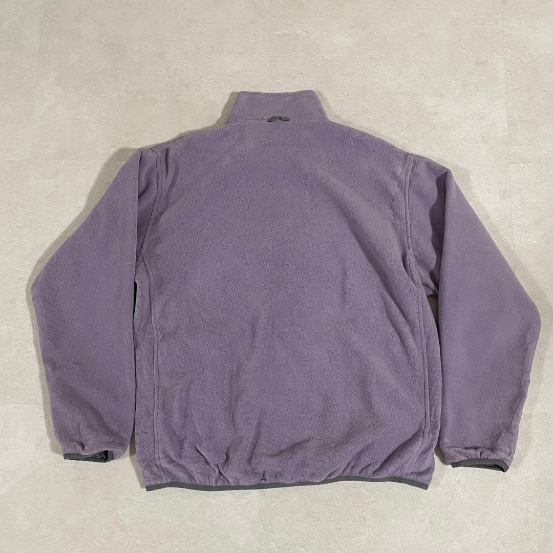 【美品】THE NORTH FACE ジップイン フリースジャケット L 紫色