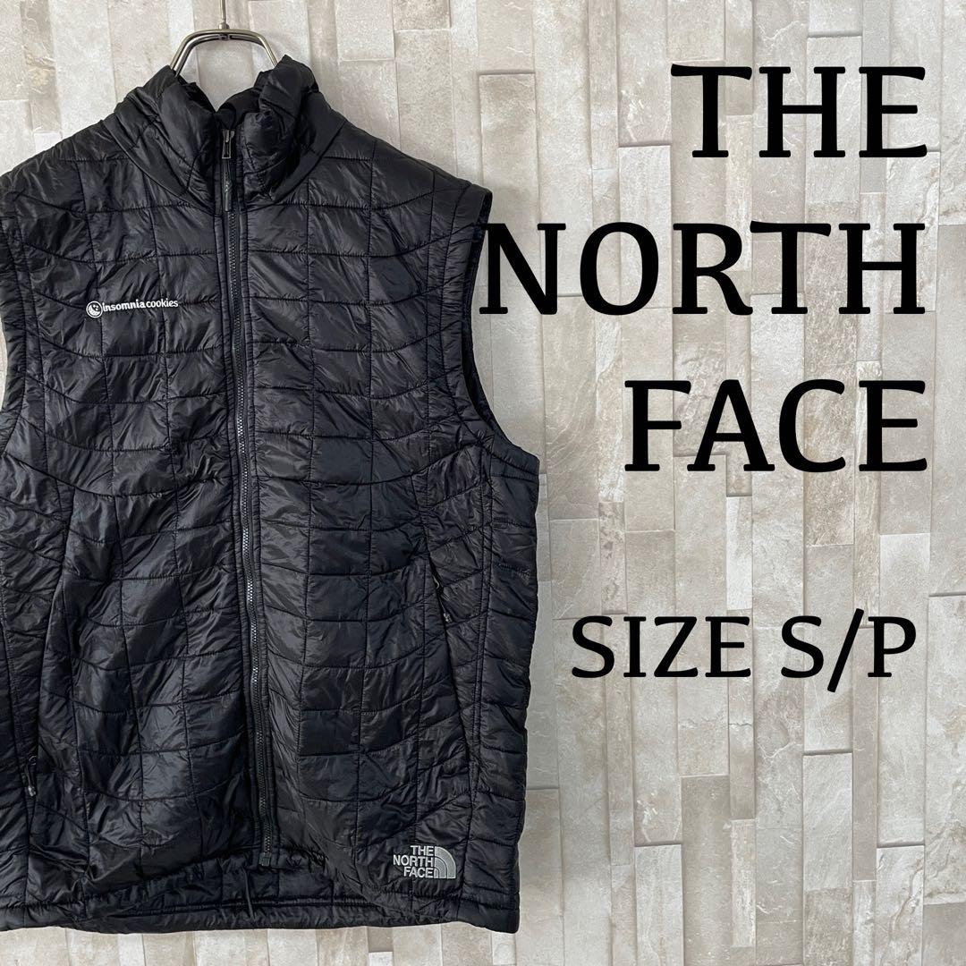 【美品】THE NORTH FACE サーモボールトレッカーベスト S/P 黒