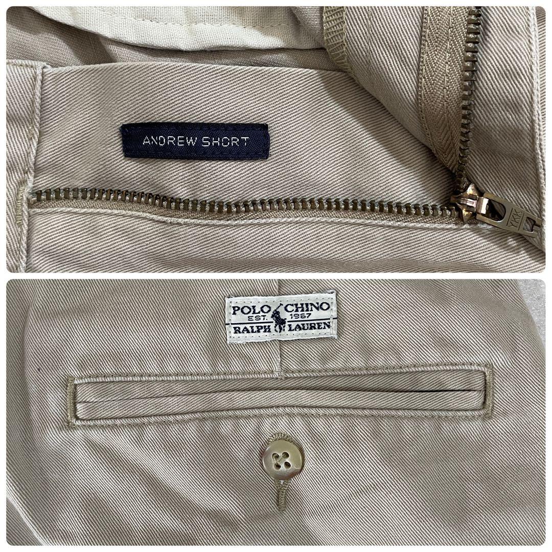 90s POLO RALPH LAUREN ハーフパンツ アンドリューショート