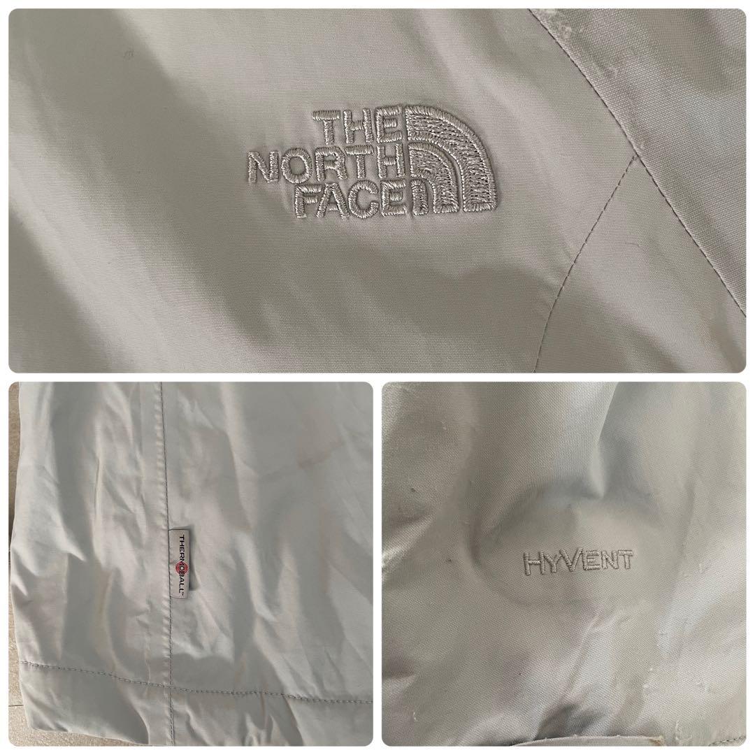 古着 THE NORTH FACE マウンテンパーカー HYVENT グレー