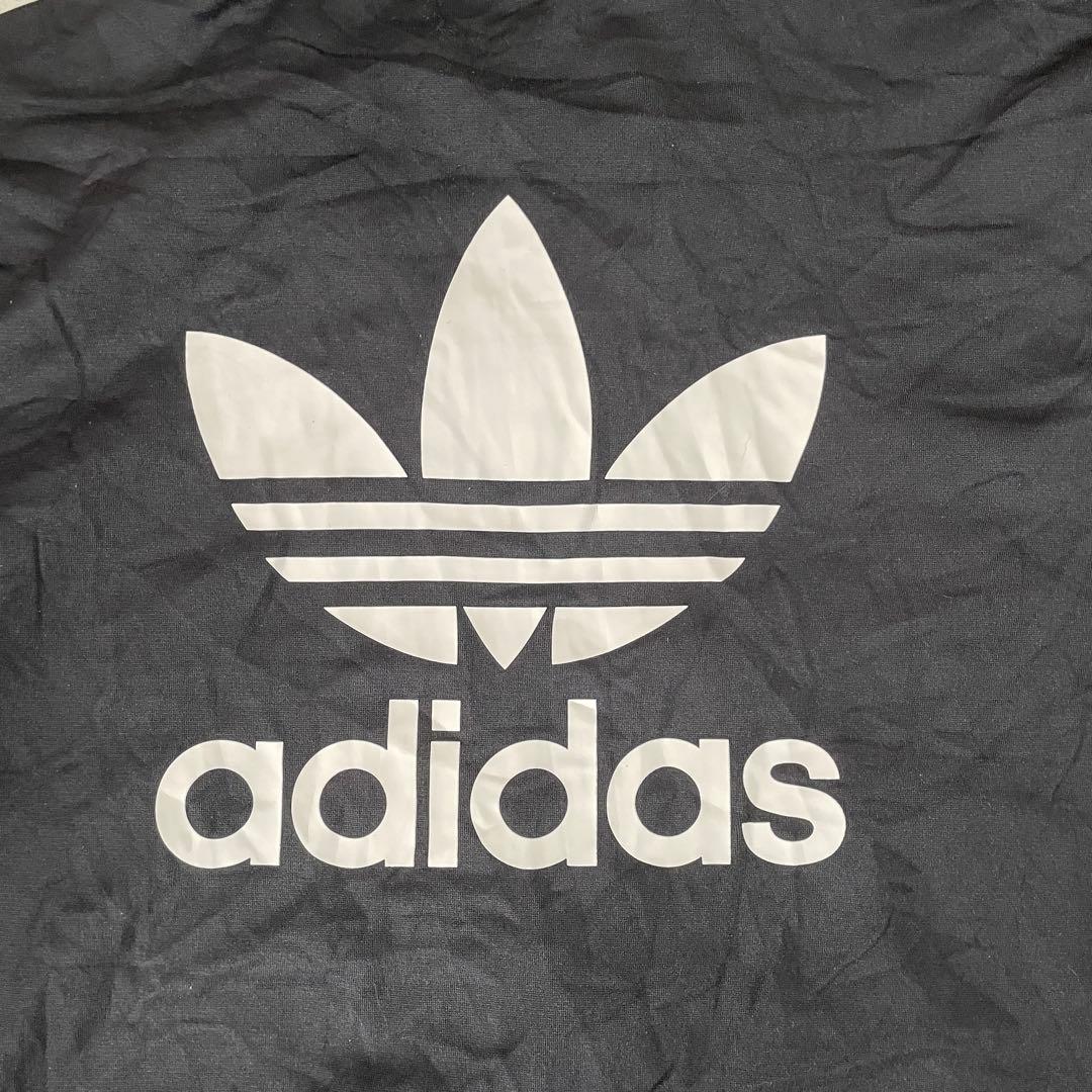 【美品】adidas Originals フーディージャージ トレフォイルロゴ