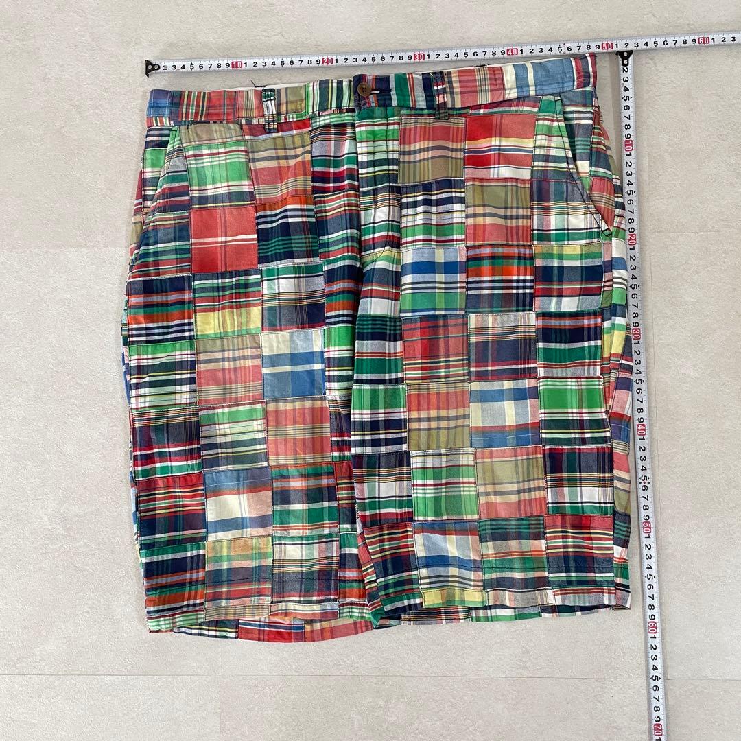【美品】90s POLO RALPH LAUREN ハーフパンツ パッチワーク