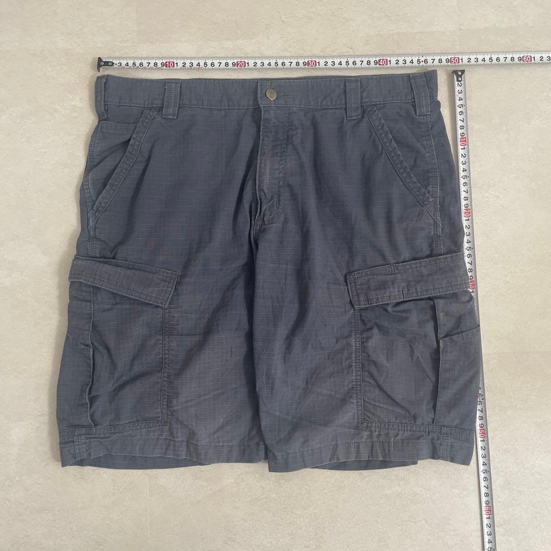 古着 carhartt ハーフパンツ サイズ36 ネイビー