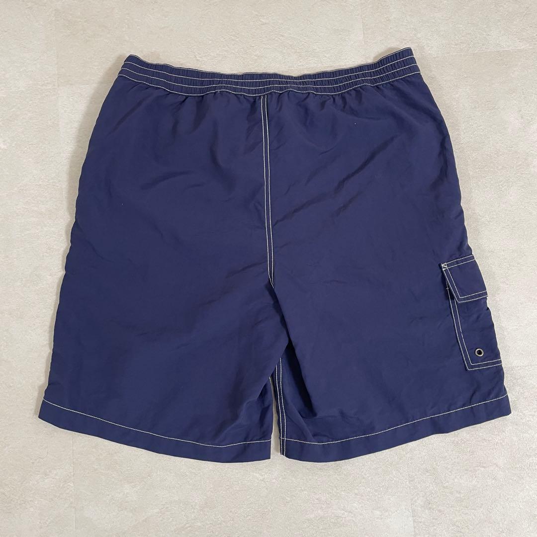 90s POLO RALPH LAUREN スイムショーツ サイズM ネイビー