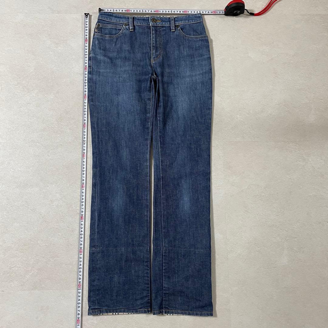 古着 BURBERRY LONDON デニム バーバリーチェック サイズ7