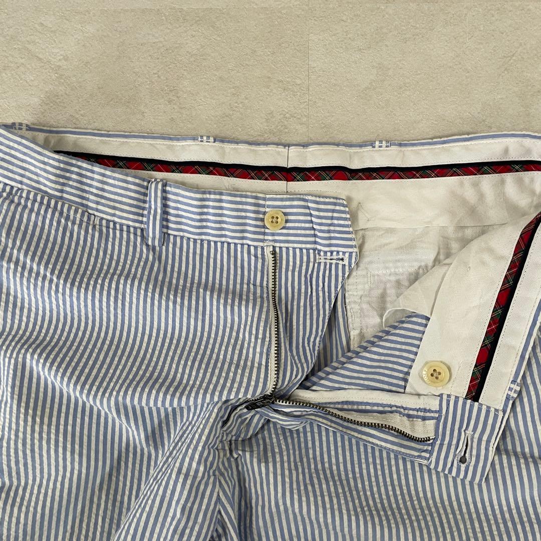 【美品】POLO RALPH LAUREN ハーフパンツ サイズ34 ストライプ
