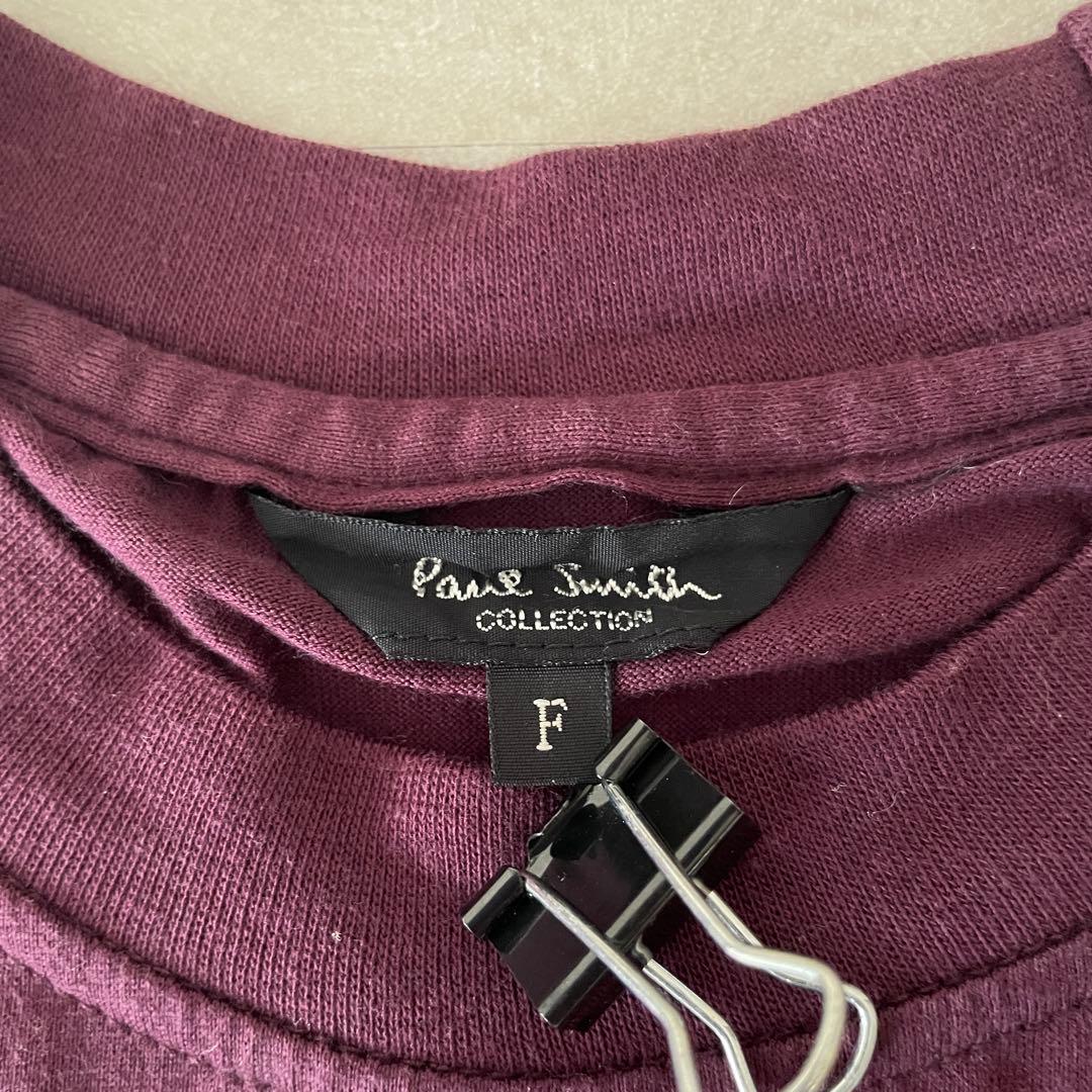 【美品】古着 Paul Smith 半袖Tシャツ Fサイズ パープル