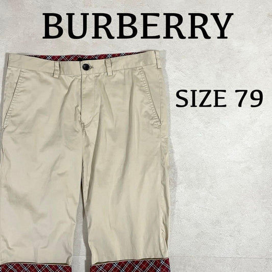 【美品】BURBERRY ブラックレーベル ハーフパンツ バーバリーチェック