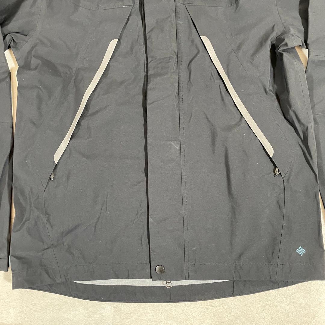 古着 Columbia マウンテンパーカー OMNI-DRY ブラック S