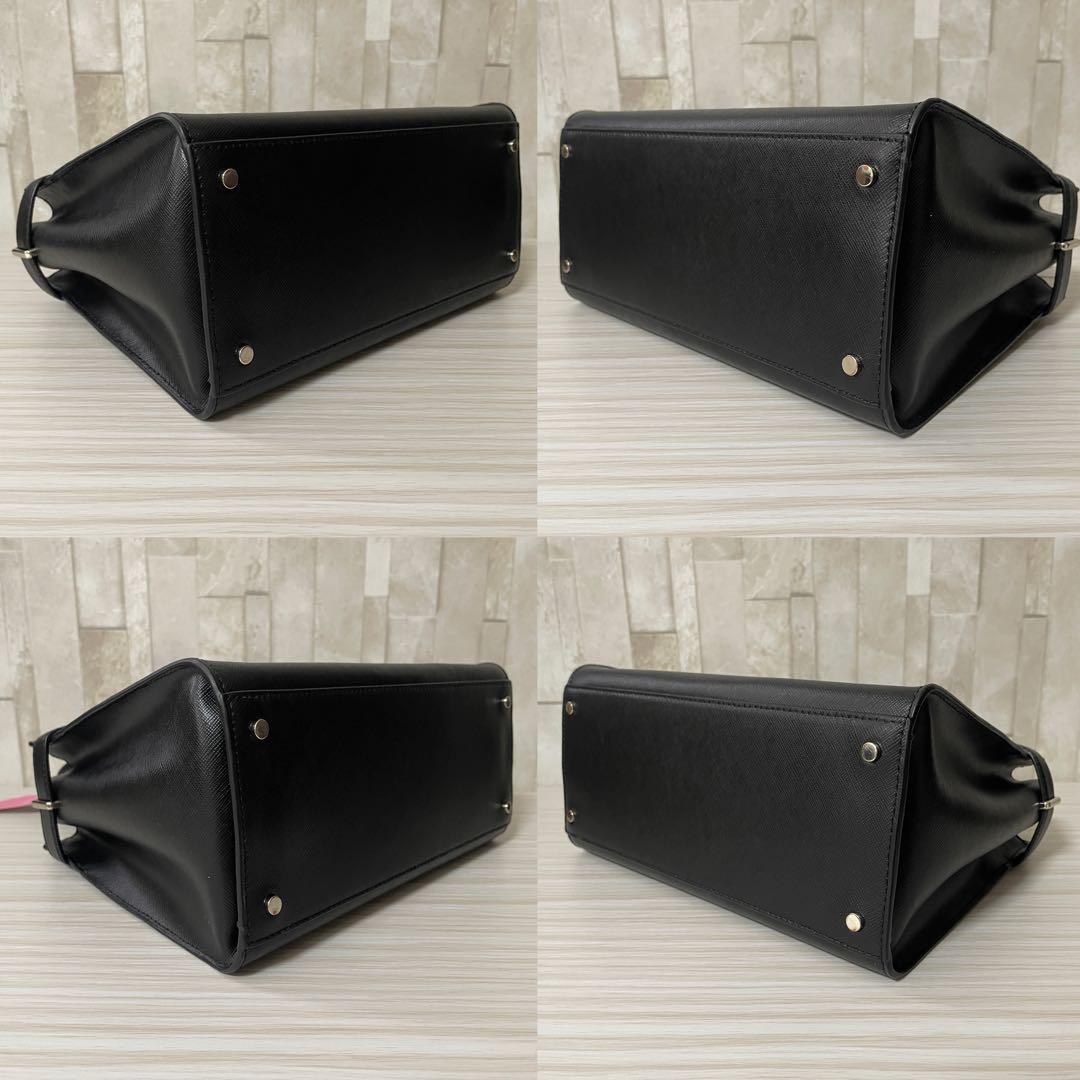 訳あり新品 kate spade ハンドバッグ ステイシー 黒