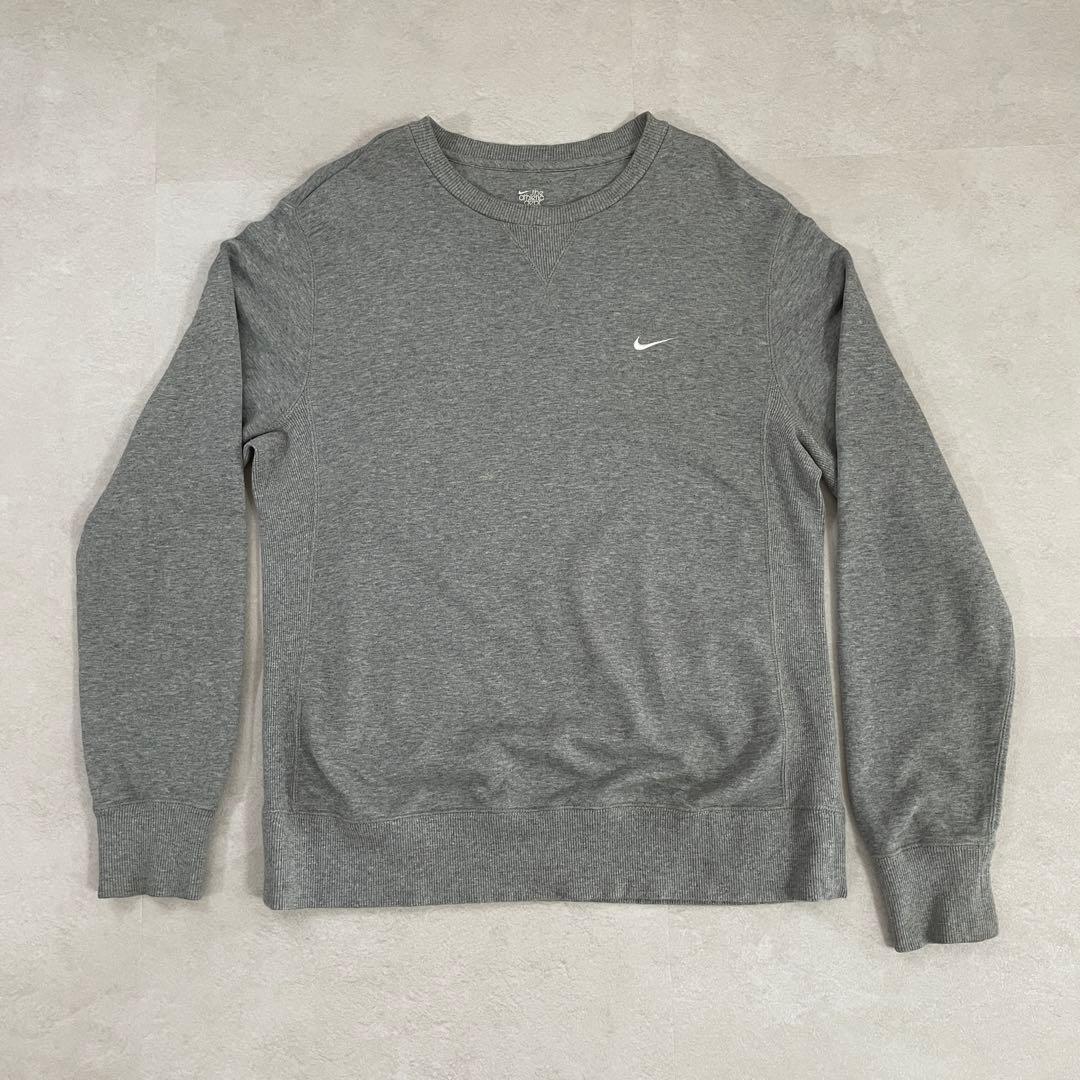 古着NIKE 長袖スウェット サイズ2XL グレー