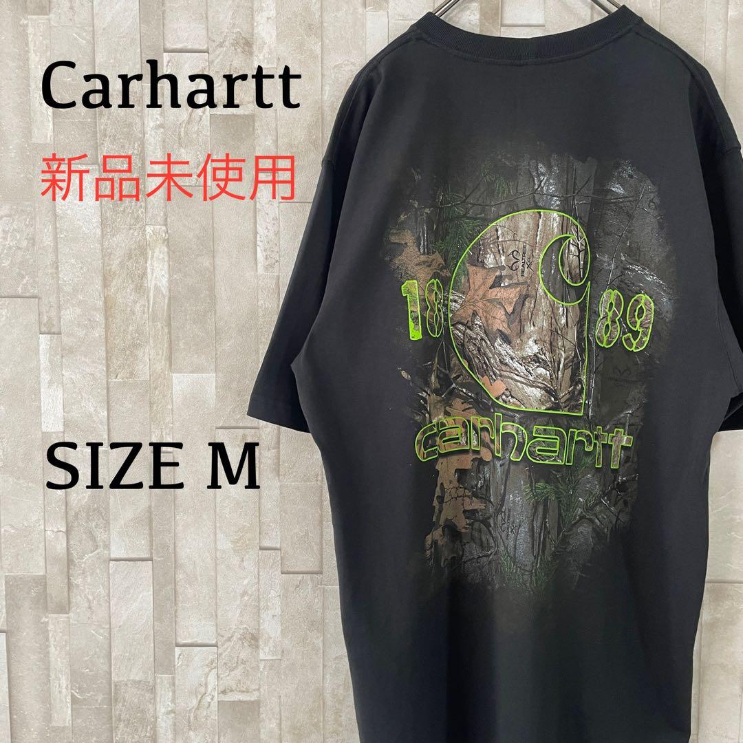 【新品未使用タグ付】carhartt バックロゴ Tシャツ Mサイズ
