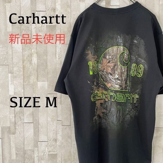 【新品未使用タグ付】carhartt バックロゴ Tシャツ Mサイズ