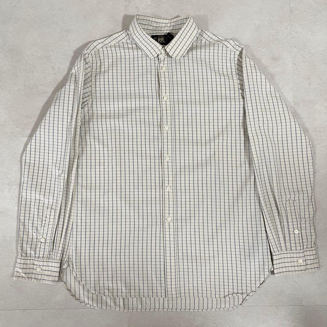 90s RALPH LAUREN RRL ヴィンテージ 長袖シャツ チェック柄