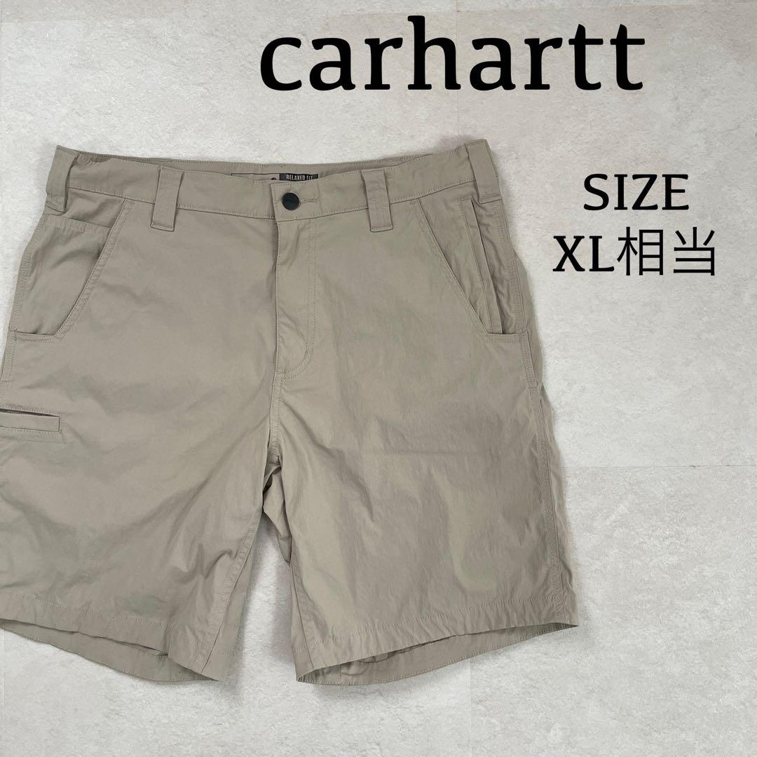 古着 carhartt ハーフパンツ BS4198 FORCE XL ベージュ