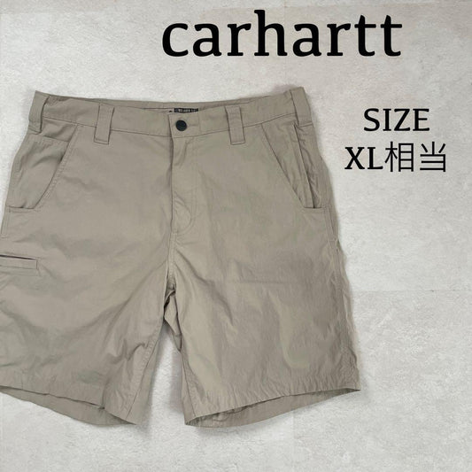 古着 carhartt ハーフパンツ BS4198 FORCE XL ベージュ