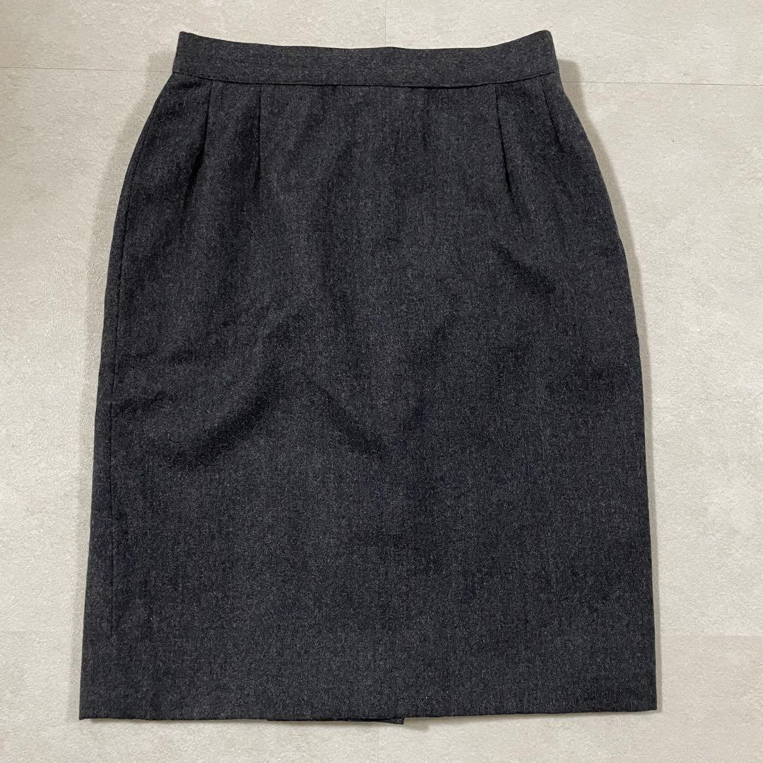 【美品】Salvatore Ferragamo 膝丈スカート イタリア製