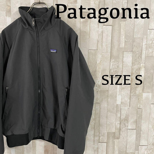 古着 Patagonia パタゴニア ナイロンジャケット サイズS ブラック