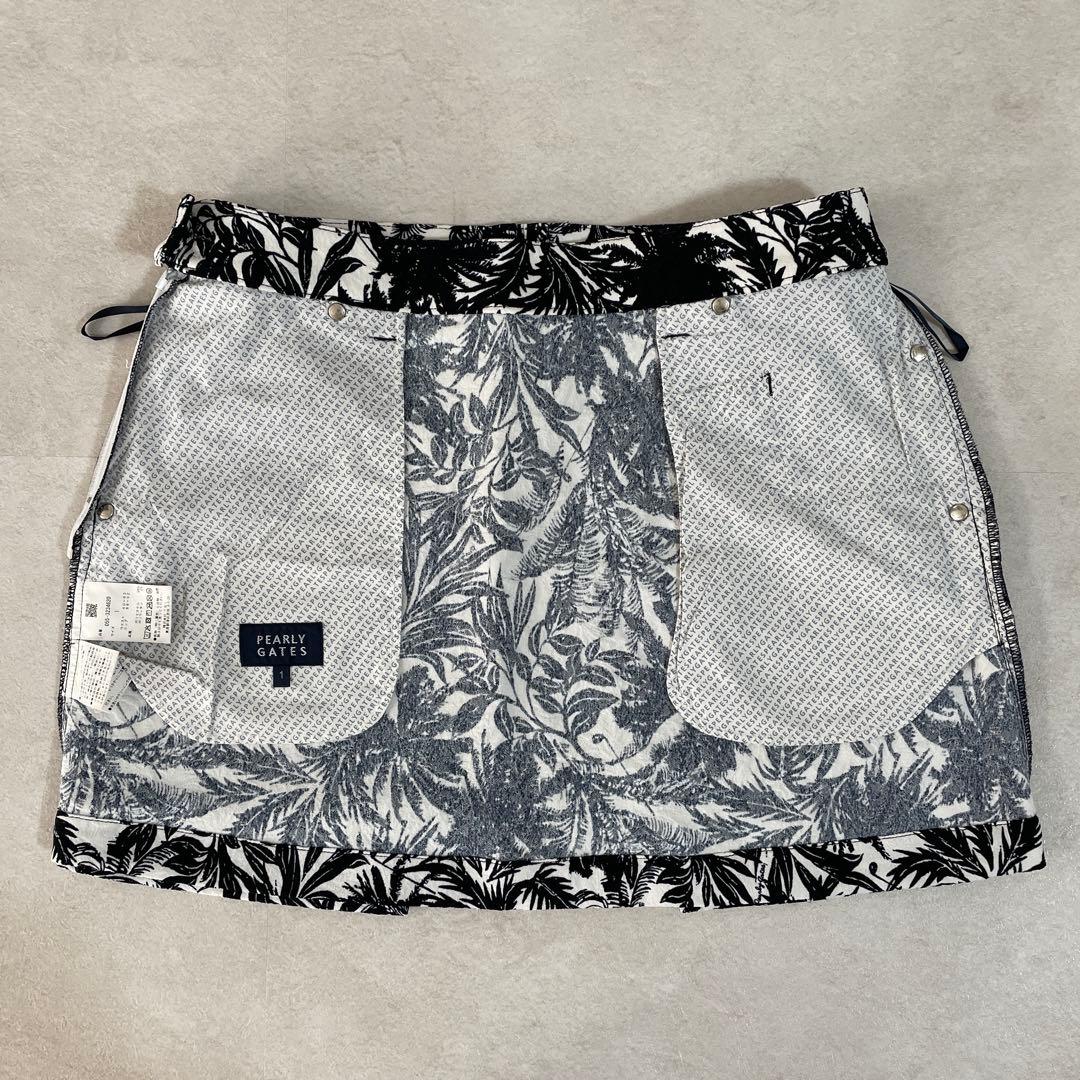 【美品】 PEARLY GATES ミニスカート ゴルフウェア 花柄 サイズ1