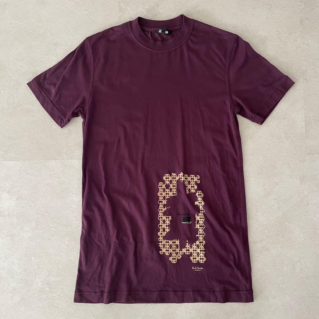 【美品】古着 Paul Smith 半袖Tシャツ Fサイズ パープル