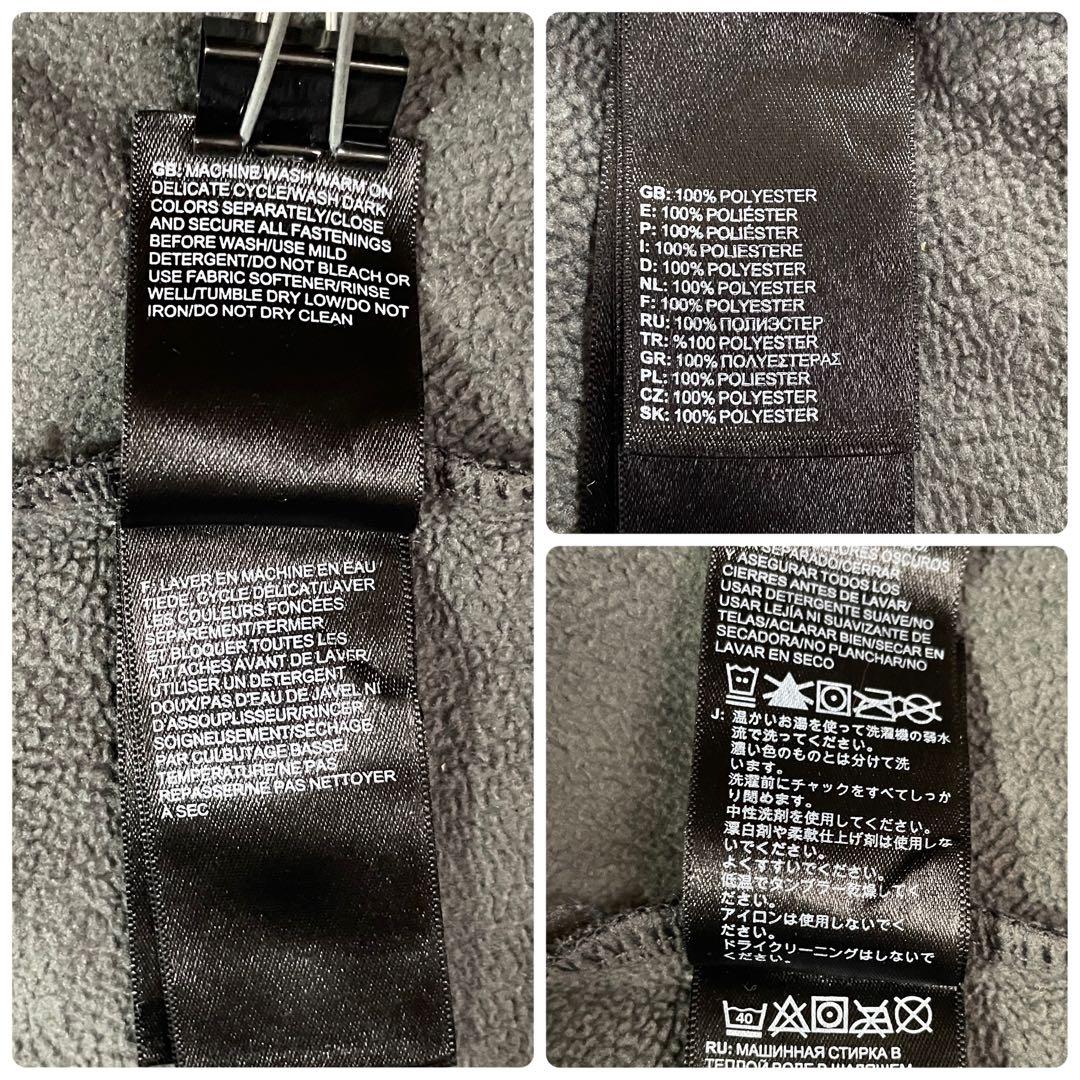 古着 THE NORTH FACE ハーフジップパーカー ブラック Mサイズ