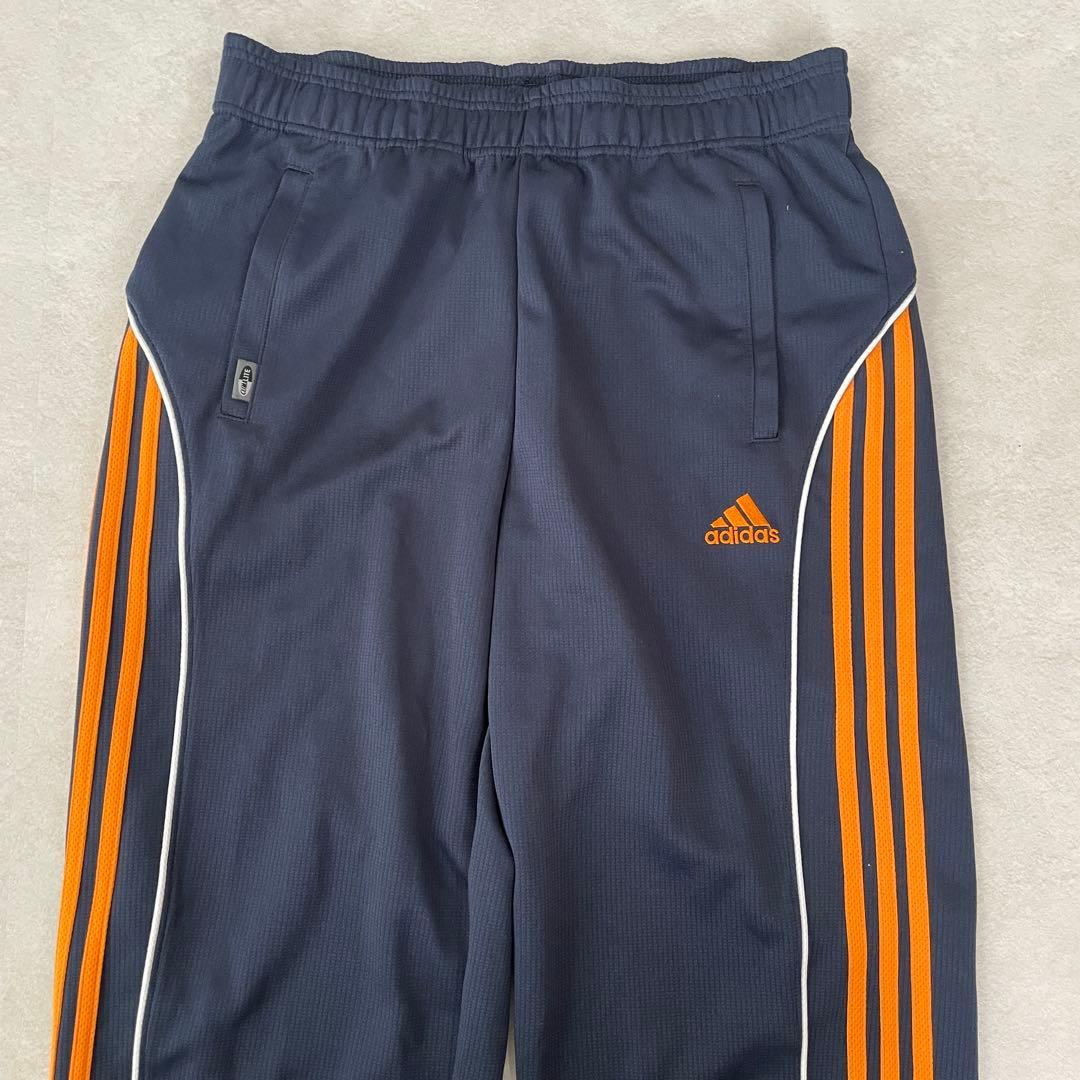 古着 adidas トラックパンツ CLIMA365 3ストライプス L