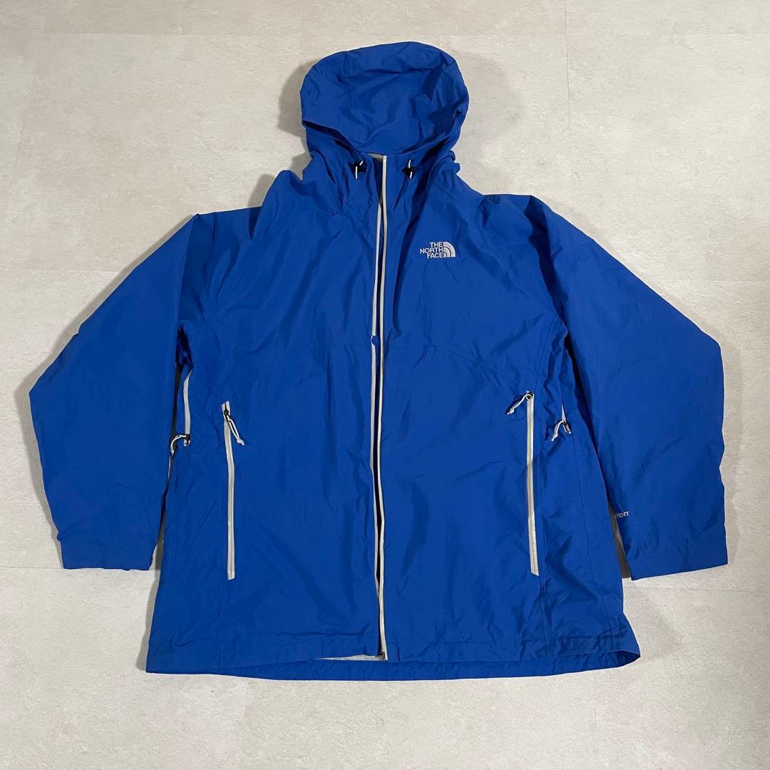古着 THE NORTH FACE マウンテンパーカー HYVENT ブルー