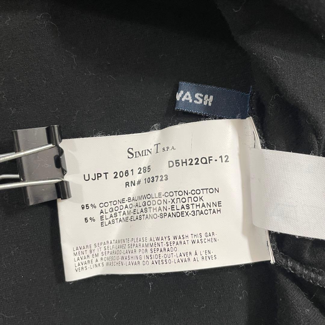 【美品】古着 ARMANI JEANS ブラック 半袖Tシャツ USAサイズ6