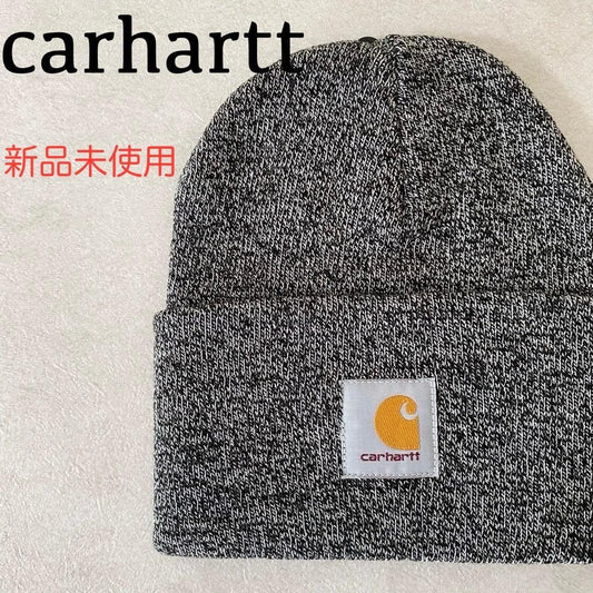 【新品未使用タグ付】carhartt カーハート A18 グレー ニット帽