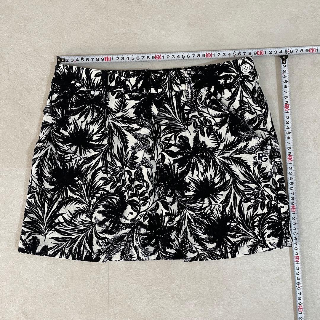 【美品】 PEARLY GATES ミニスカート ゴルフウェア 花柄 サイズ1