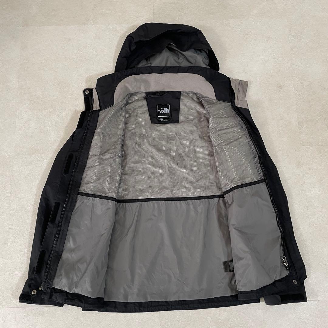 古着 THE NORTH FACE マウンテンパーカー HYVENT 黒色