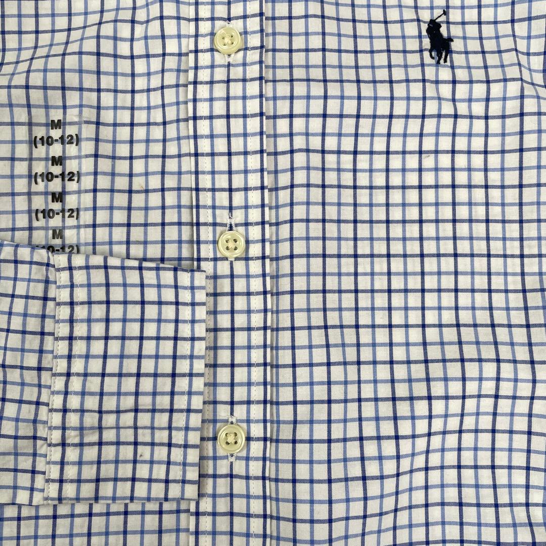 【新品未使用タグ付】90s RALPH LAUREN ポニー刺繍 チェック柄