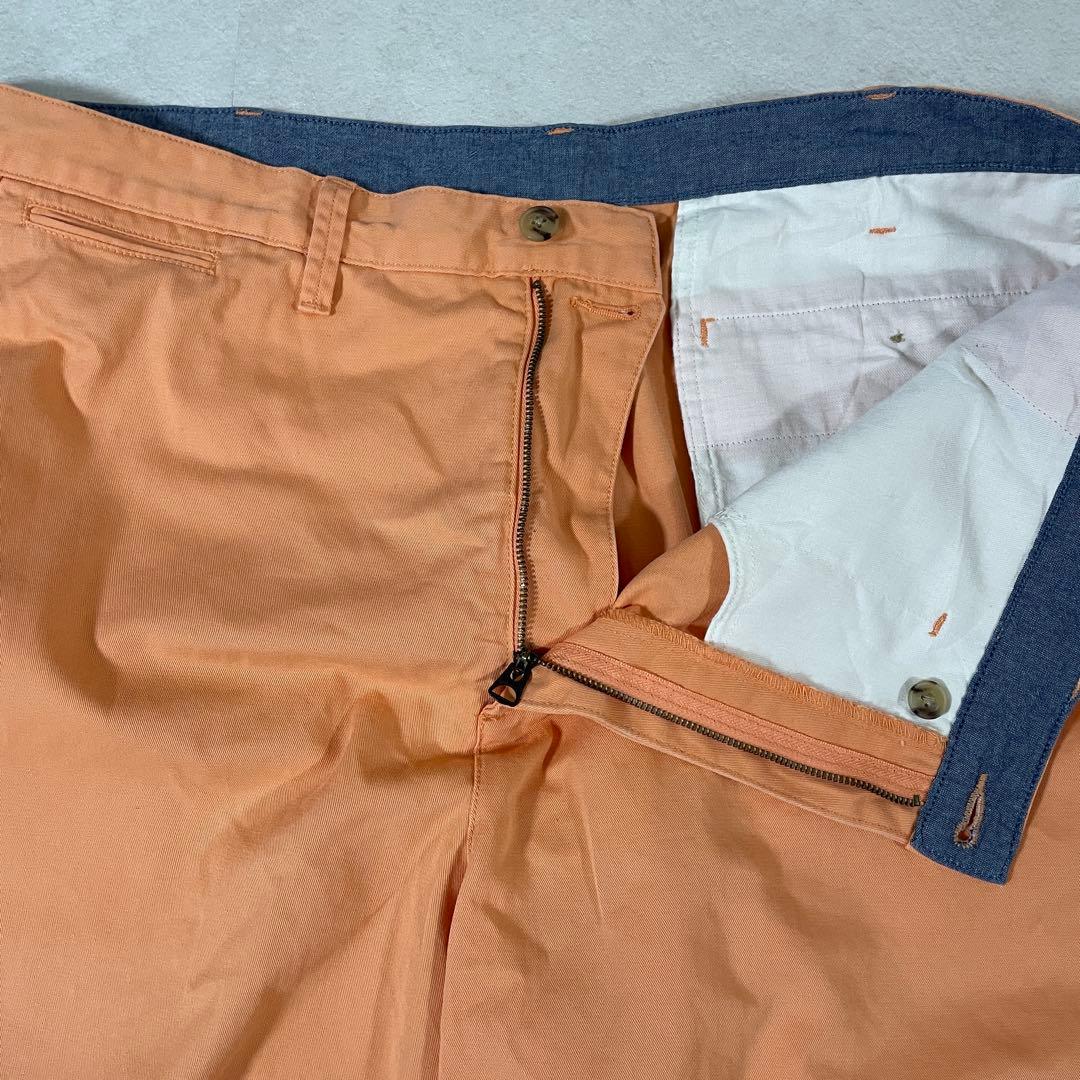 古着POLO RALPH LAUREN ハーフパンツ サイズ40 オレンジ