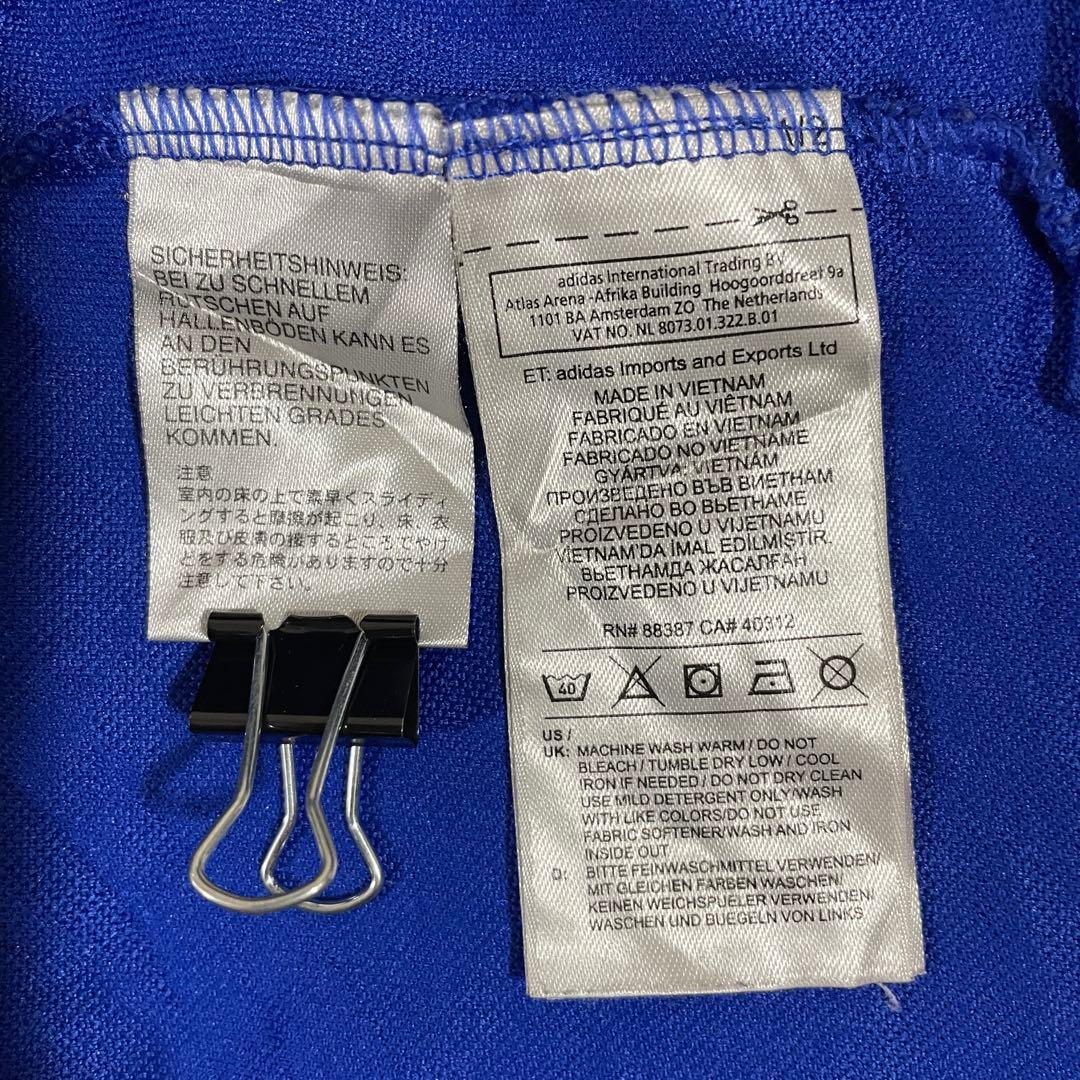 古着 adidas Värmdö IF ハーフジップジャージ サイズ160