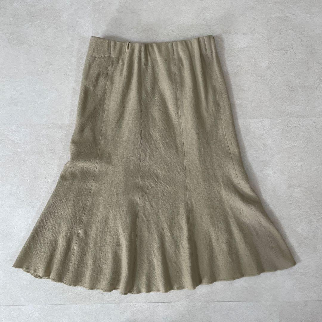 【美品】JURGEN LEHL スカート サイズM ベージュ