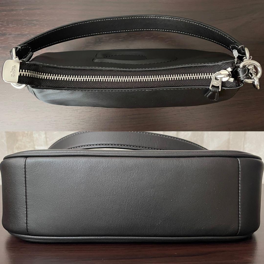 訳あり新品 COACH テリ ショルダーバッグ ブラック 2way
