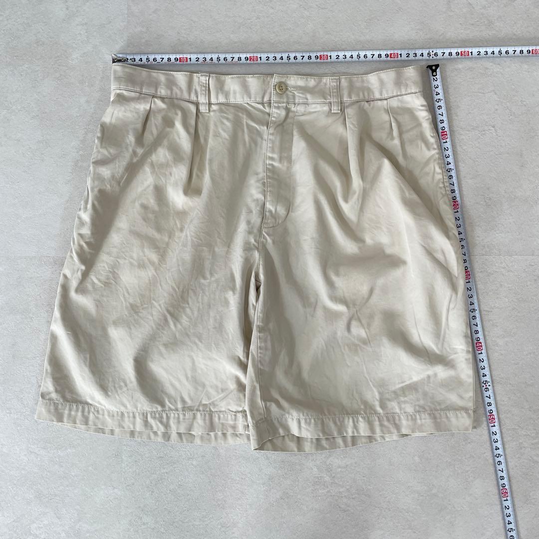 【美品】90s POLO RALPH LAUREN ハーフパンツ アイボリー