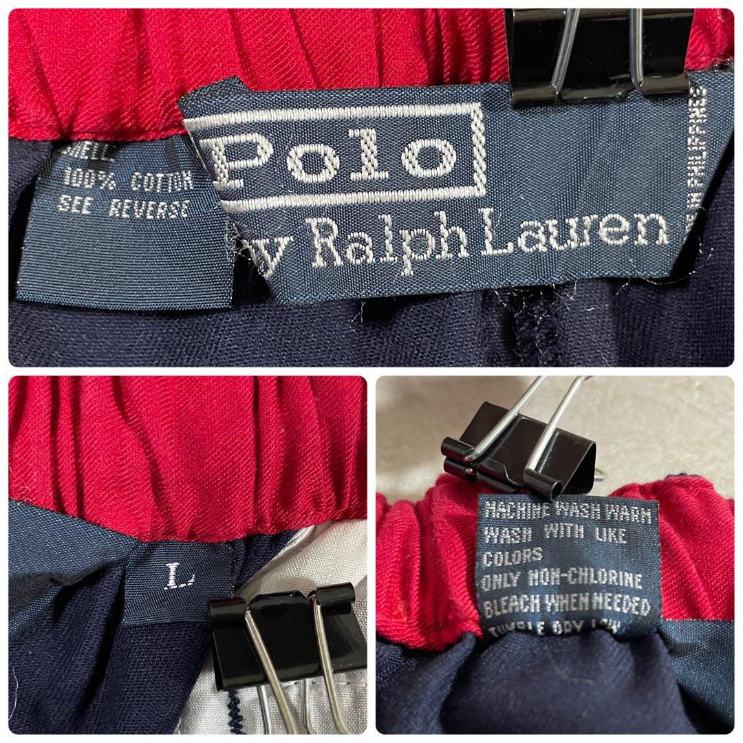 【美品】90s POLO RALPH LAUREN ハーフパンツ ポニー刺繍