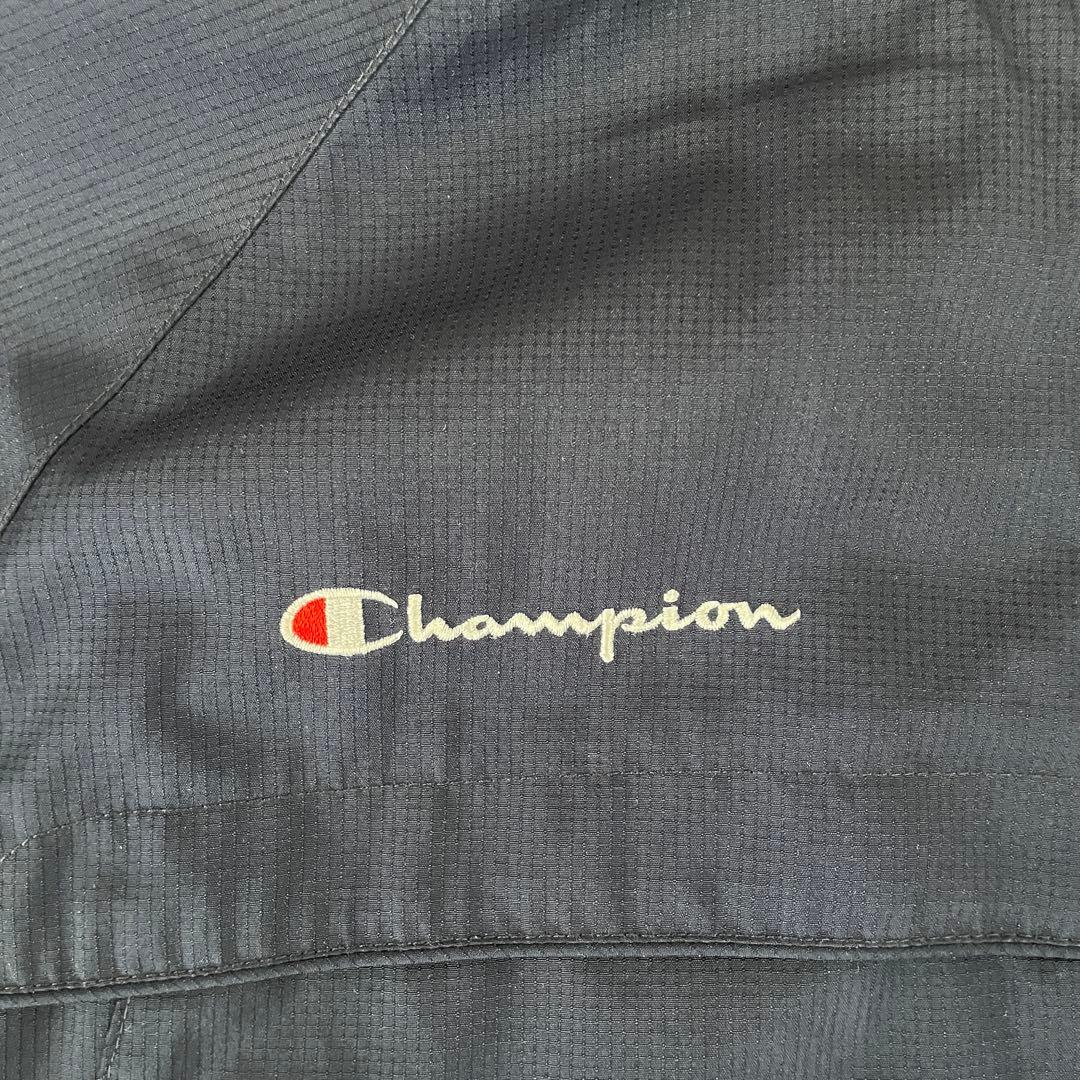 【美品】Champion ジャケット サイズL ネイビー