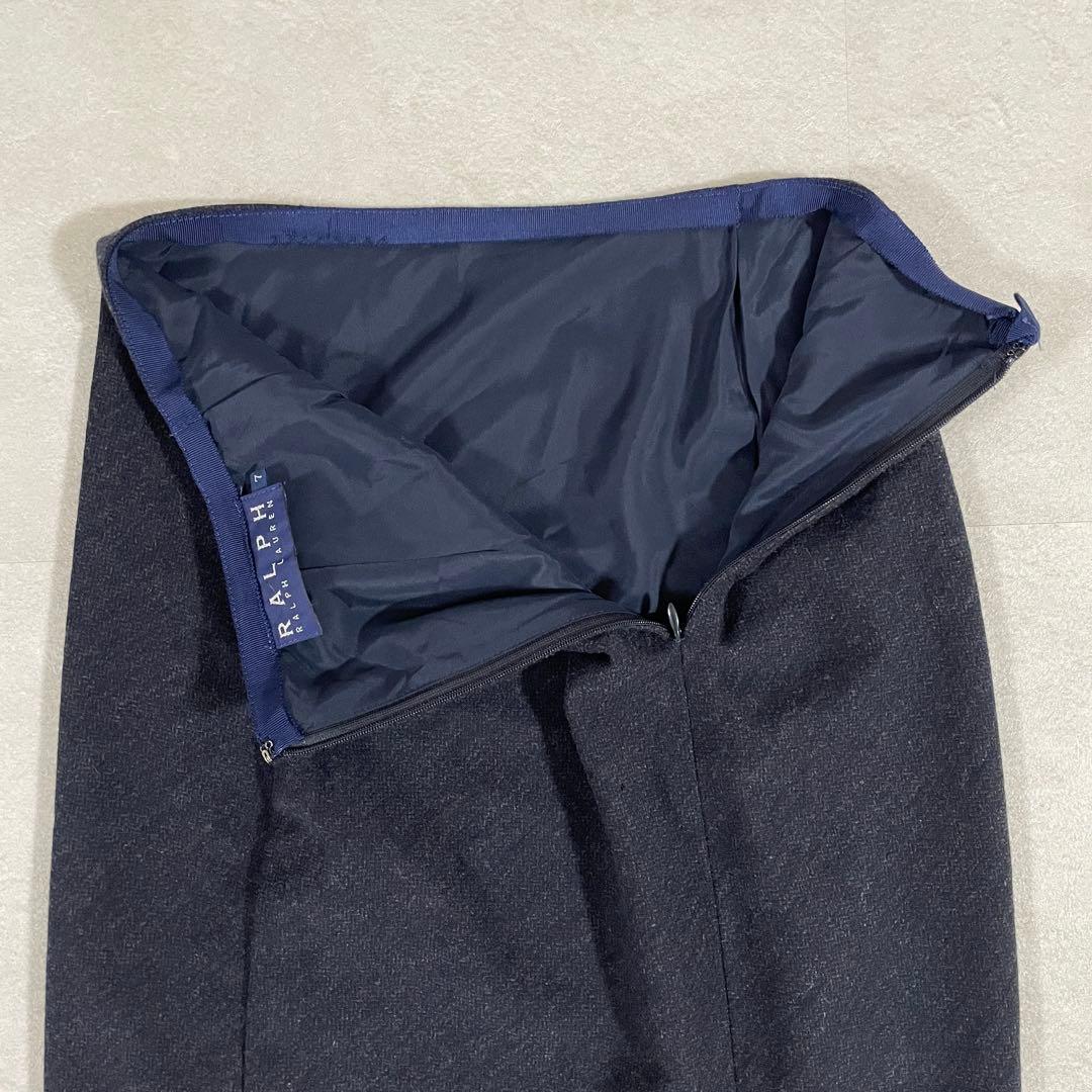 90s POLO RALPH LAUREN ロングスカート サイズ7 ブラック