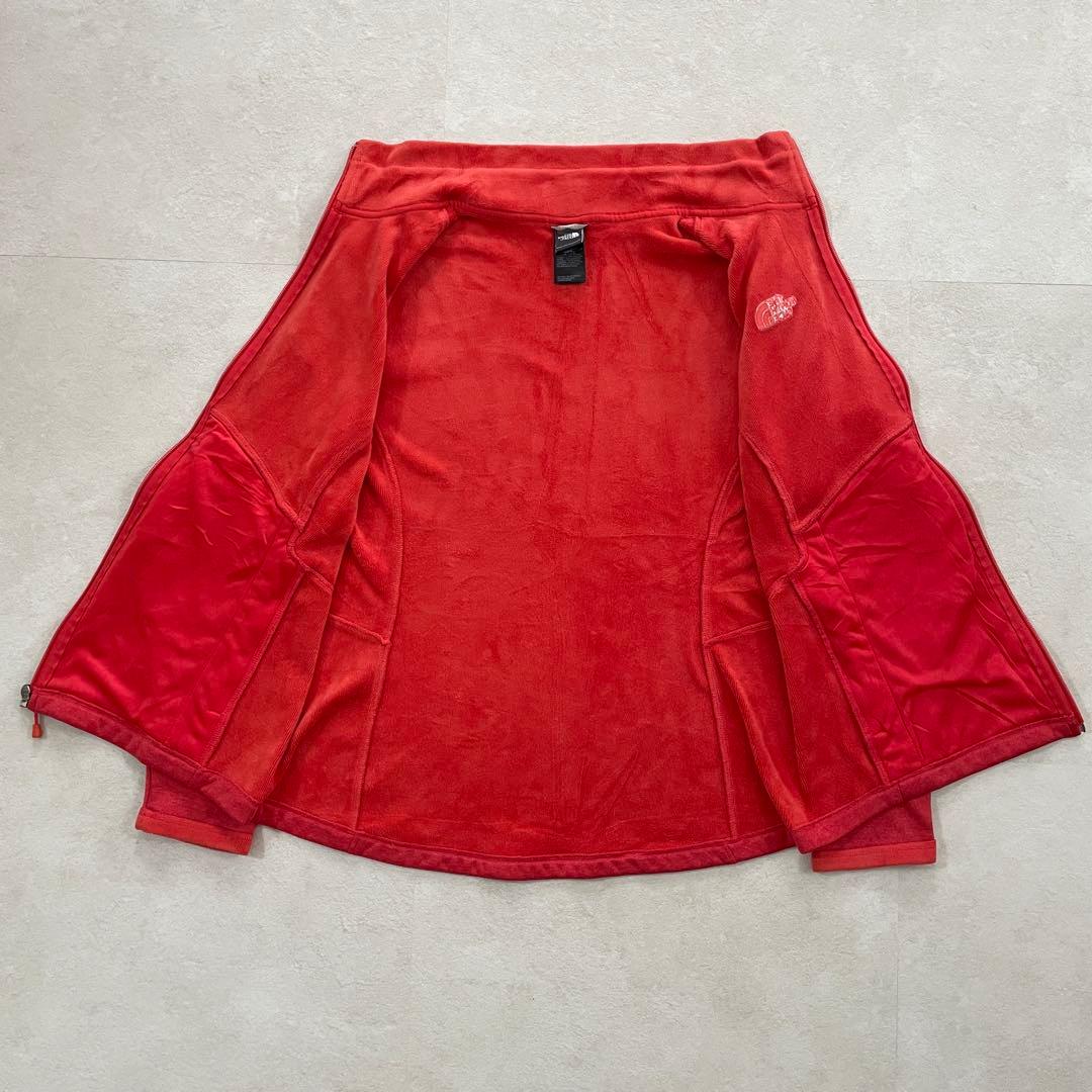 【美品】THE NORTH FACE フリースジャケット XLサイズ レッド