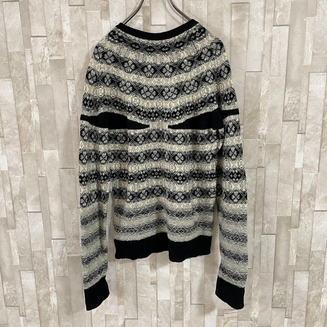 【美品】DIESEL TRICOT & Co. ニット セーター 幾何学模様