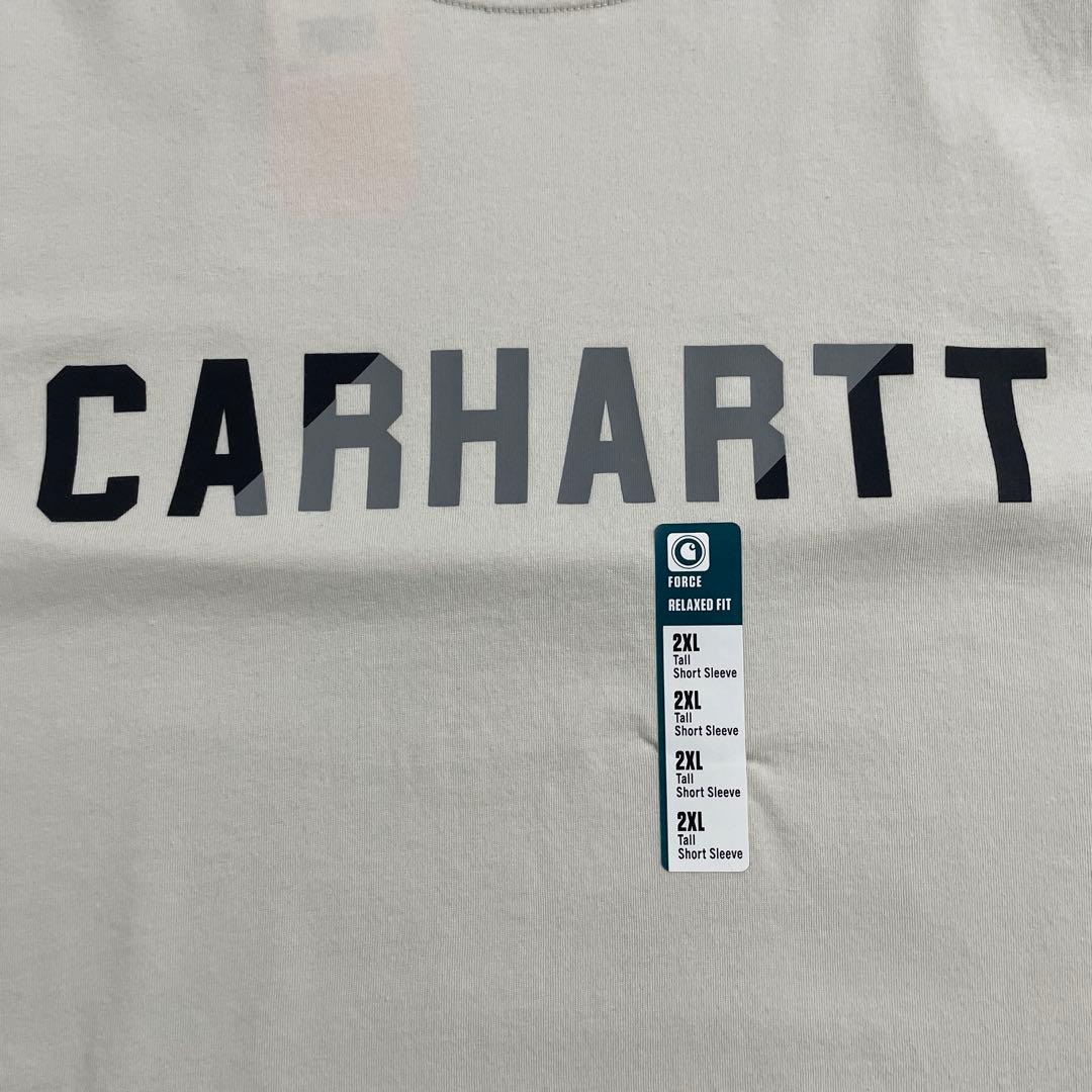 【新品未使用タグ付】Carhartt ホワイト Tシャツ 2XL サイズ
